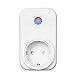 Produktbild Intelligente WiFi Steckdose kompatibel mit Amazon Alexa (Echo und Echo Dot) und Google Home Smartphone App Steuerung für IOS und Android für Haus und Büro Fernbedienungsschalter