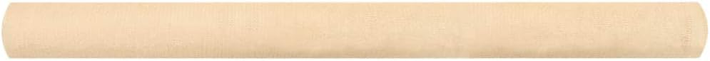 HDPE Privacy Net 4.9'x82' Beige - High-Density Outdoor Privacy Screen for Patios, Sunshades, and Umbrellas, UV Protection for Enhanced Outdoor Living