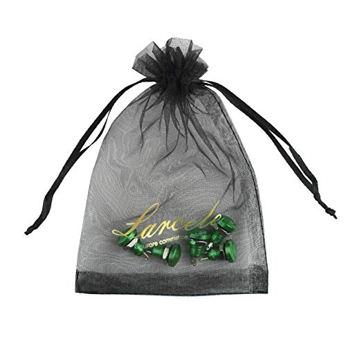 Larcele 8mm Mini Impermeabile DIY Pulsante Metallo...