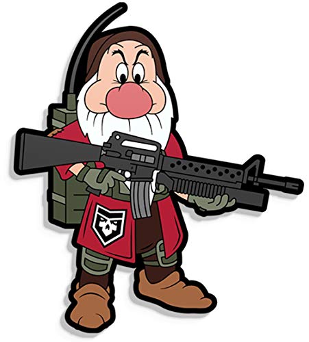 PatchOps Parody Dwarf Squad Grumpy PVC Tactical Morale Patch