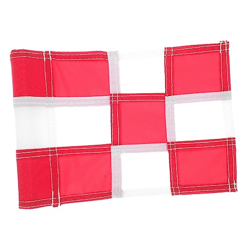 POPETPOP Golf Targeting Flag Golfing Training Equipment for Practice and Checkered Golfing Goal Prop for Golf Courses and Training Areas