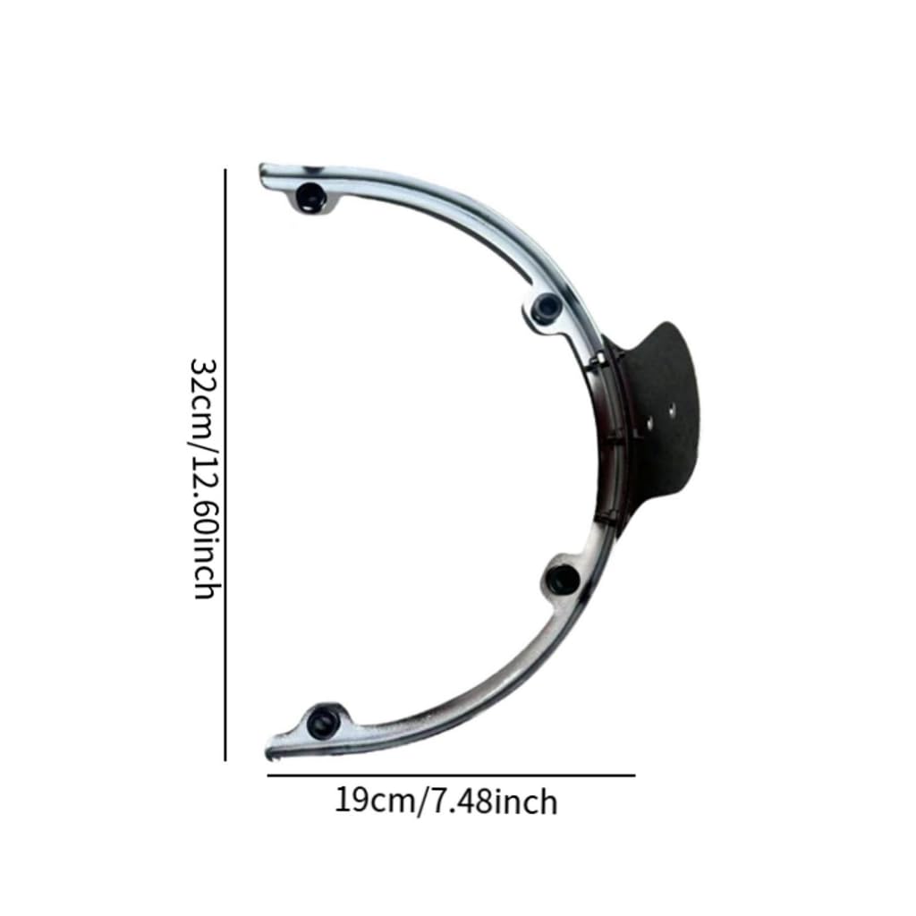 Soporte de Suspensión para Tambor, Soporte de Suspensión para Aro de Tom, Acero Inoxidable, para Batería, Instrumento de Percusión para Tom, 10 pulgadas