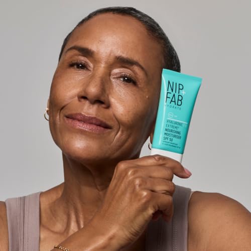 Nip + Fab Hyaluronic Fix Extreme4 Nourishing Spf 50 Moisturiser (50Ml) – Ultra-Hydrating Daily Face Cream With Broad Spectrum Uva/Uvb Protection, 1% Hyaluronic Acid & Polyglutamic Acid - 3