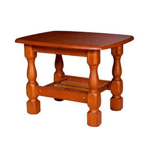 Image of Woodness Kota Solid Wood Coffee Table (Matte, Dark Oak)