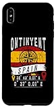 ¡Abraza tu ADN con este diseño Ontinyent! Con la bandera de España y las coordenadas GPS de Ontinyent, Latitud y Longitud.