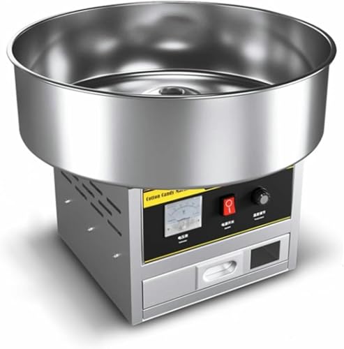HOTAPEPU Elektrische Maschine Aus Rostfreiem Stahl Für Baumwollzucker, Handelsübliche Zuckerbaumwollmaschine ~//