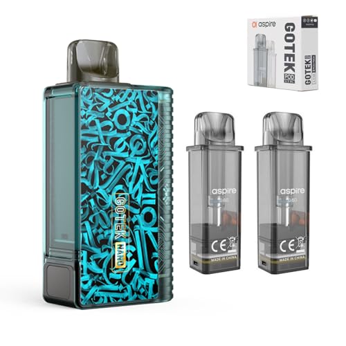 AXpCA yGotek Nano dq^oR X^[^[Lbg+ GOTEK|bh1z AXpCA SebN im 1000 mAh obe[ ^уV[V POD xCv jR`ȂLbhȂ (/O[)