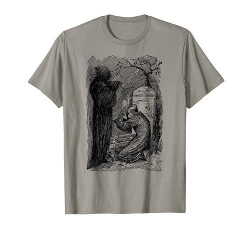 Christmas Future Charles Dickens A Christmas Carol Scrooge T-Shirt