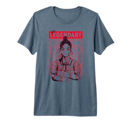 T-shirt Mulan vêtement femme Disney Live-Action Be Legendary haut graphique