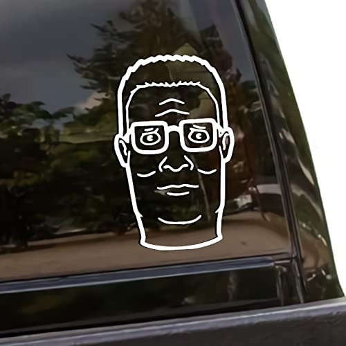 Turn Down for What Hank Hill Face Meme Vinyl Decal Sticker Die Cut Gift Car Bumper Window Laptop Custom Mug Tumbler Mac MHDStickerCo