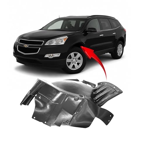 Image of FitParts For Chevrolet Traverse 2009-2017 Front Left Fender Liner | Driver Side, Plastic, Ready to Install, OEM 20914933, GM1248208