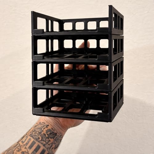 Image of 3.2'' inch HDD Stacker External Hard Drive Enclosure for 4 Hardisks,SATA HDD SSD RAID Enclosure, HDD /SSD Stackable Enclosure, Easy-Install Shockproof,HDD Caddy