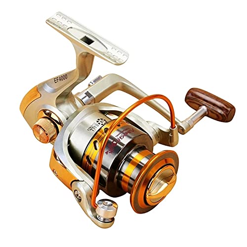 Yellow 10Bb Spool Aluminum Spinning Fishing Reels For Front Drag Baitcasting Spinning Reel Coil Carp Fishing (7000 Series) #TOP2