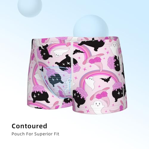 Boys' Cotton Boxer Brief Soft Underwear-Girl Halloween4