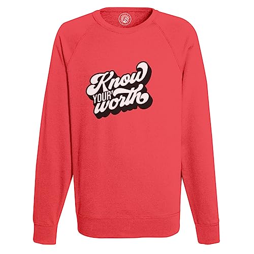 Sweat Homme Know Your Worth finitions soignées pour homme moderne
