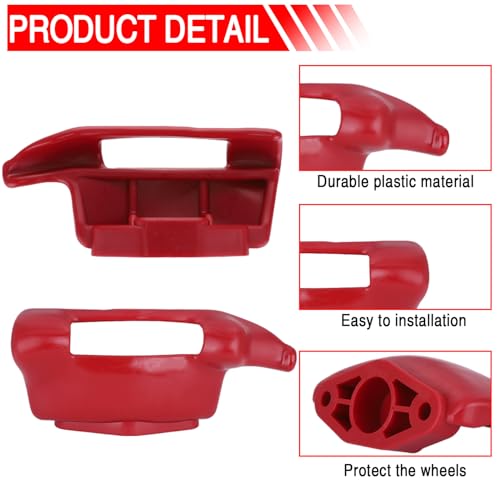 Image of Tire Changer Duck Head,Tire Changer Machine Mount /Demount Head Replacement for Hunter Tire Changer 221-675-2 221-675-2-B (1, RED)