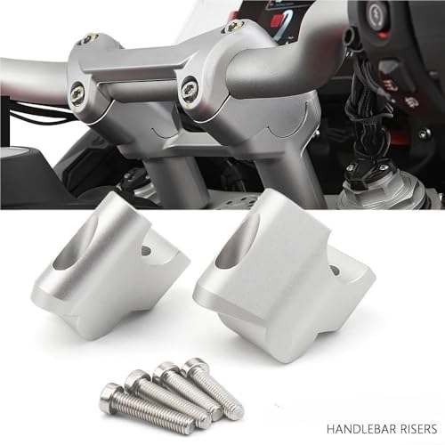 Elevador de manillar de aluminio mecanizado para Multistrada V4 abrazadera robusta 2