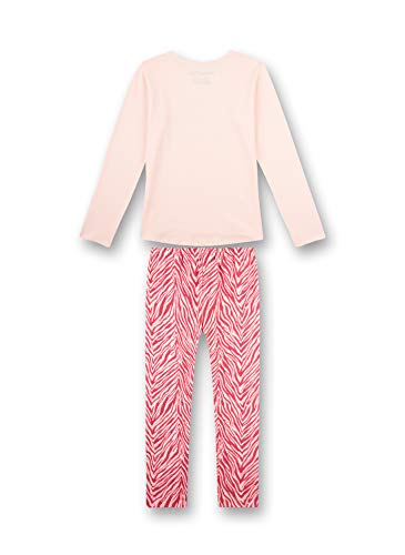 Sanetta-Maedchen-Schlafanzug-Lang-Rosa-Pyjamaset