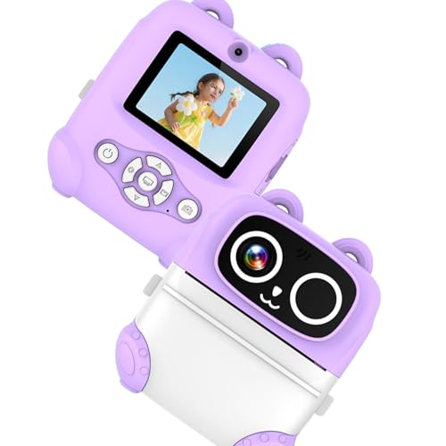 Appareil photo enfants impression immédiate numérique avec mini jeux