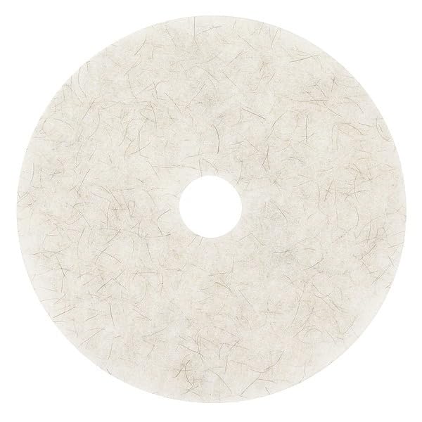 Burnishing Pad, 20 in, White, PK5, Mfr: 3300-A