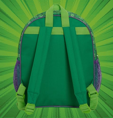 Marvel Boys 3D Incredible Hulk Backpack Kids Avengers School Lunch Travel Rucksack Bag