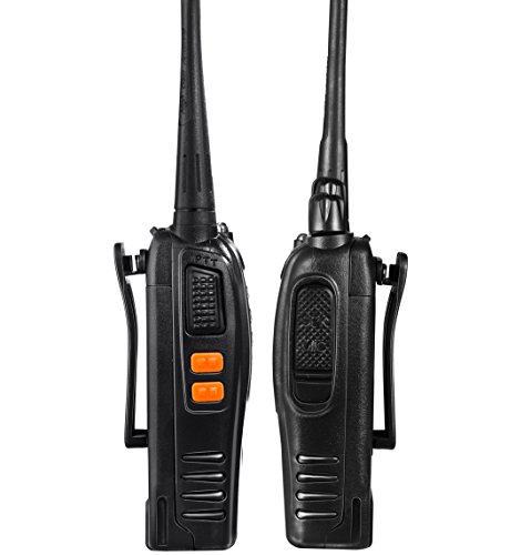 Arcshell Rechargeable Long Range Two-Way Radios With Earpiece 4 Pack Walkie Talkies Li-Ion Battery And Charger Included #TOP5