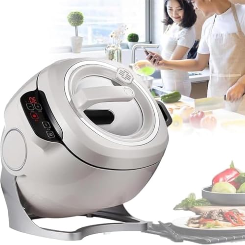 Procesador De Alimentos Comercial, Máquina De Cocción Automática Inteligente De 6 L, Pantalla Táctil Inteligente, Rotación Automática De 360 , Ajuste De Fuego De 3 Engranajes, Fondo Antiadherente Procesador De Alimentos Comercial, Máquina De Cocción Automática Inteligente De 6 L, Pantalla Táctil Inteligente, Rotación Automática De 360 , Ajuste De Fuego De 3 Engranajes, Fondo Antiadherente