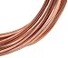 Modern Findings(TM) 18 ga Square Copper Wire 20 Ft (Dead Soft) Coil
