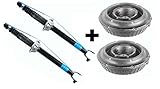  2x SACHS 290723 Stoßdämpfer Hinterachse KA (RB) Bj. 09.96-11.08 für Fahrzeuge mit Standard Fahrwerk + SACHS Federbeinstützlager/Domlager/Federbeinlager 802060.