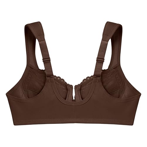 Image of Glamorise Full Figure Plus Size Wonderwire Front-Closure Bra Underwire #1245