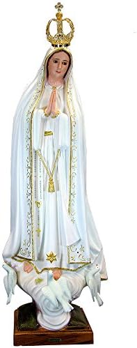 40 Inch Our Lady of Fatima Statue Religious Figurine Virgin Mary #1039
