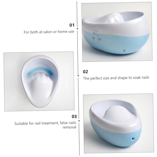 Bol de manucure portable électrique pour retrait de gel sans effort