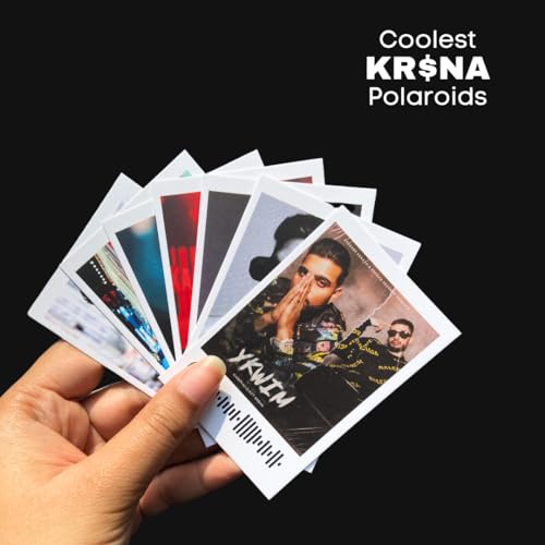 Image of Funk You Store Krsna Poster | Krsna Rapper Mini Posters Kit (Set of 15) | Desi Hip hop Compact Size (8 x 6 cm) Posters for Phone Accessories, Bedroom, Office, Living room (Kr$na)