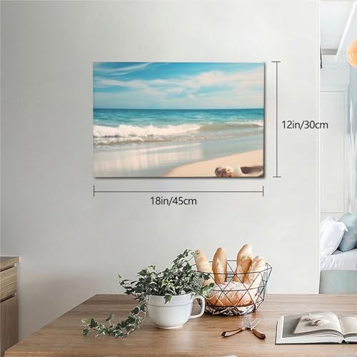 Tableau de mer sans cadre YoupO pour décorer un mur vide