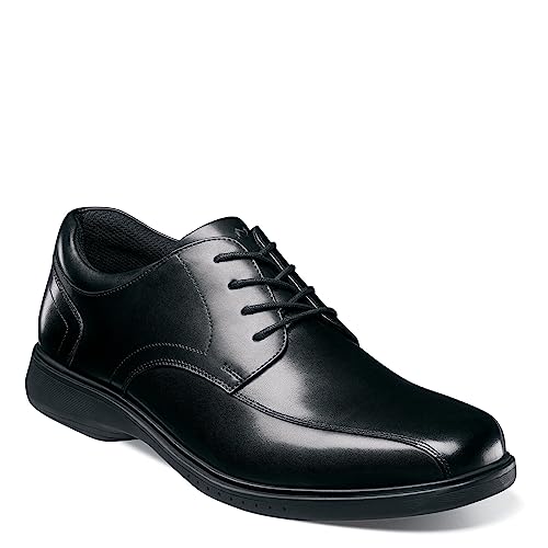 Nunn Bush Men's, Kore Pro Bike Toe Oxford Black #TOP27