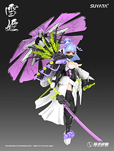 Figura Hunter Psalm Snow Princess escala 1/12 ABS miniatura 2