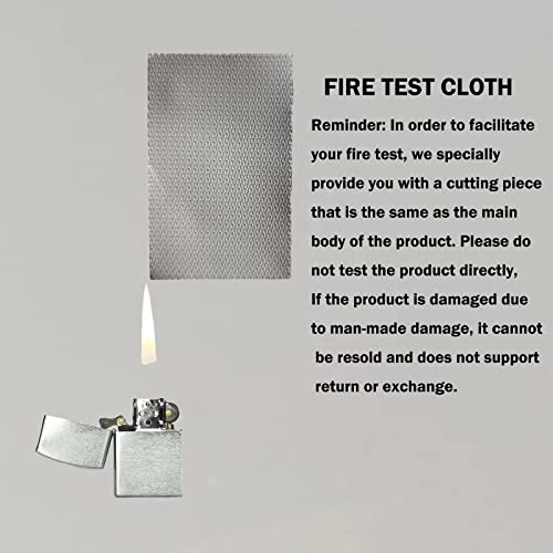 Kuija Fireproof Document Bag 2000°F, 13.4"X9.4" Fireproof Waterproof Document Bag, Fireproof Money Bag，Fireproof Secure Storage Pouch With Zip, Fireproof Bags For Cash And Documents #TOP3