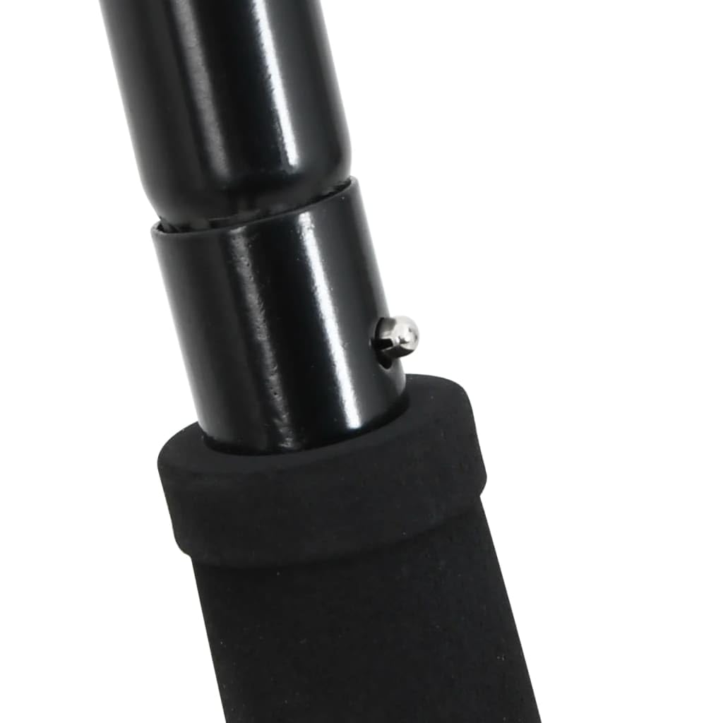 vidaXL Horquilla de rastrillo con 14 púas de acero negro, horquilla para caballos, horquilla metálica, horquilla para compost