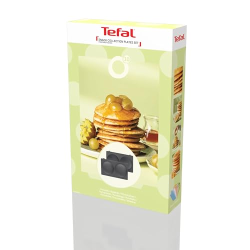 Tefal Snack Collection – 2 plaques Pancake XA8110F0 – Compatibles SW34 / SW85 / SW86 / SW87 – Livre recettes inclus