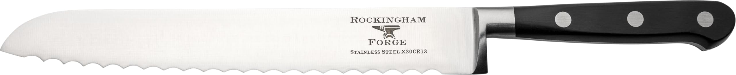 Rockingham Forge FRF 20cm Bread Knife, Fully Forged, Pakkawood Handle