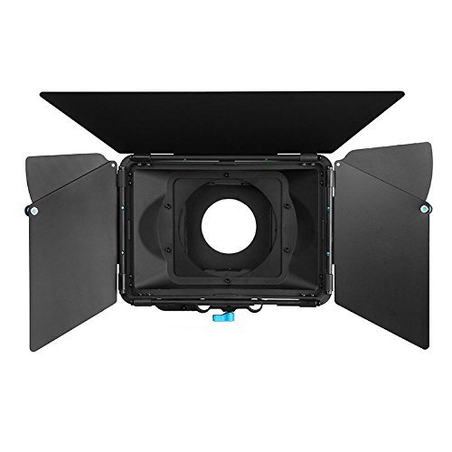 FOTGA DP3000 M3 PRO Swing-away Matte Box Sunshade for Quick Lens Change 15mm Rod DSLR Rail Support Rig System with Donuts, Filter Trays, French Flags, Side Wings