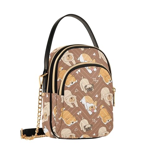 Sac à bandoulière bouledogue français : finis les sacs lourds et encombrants