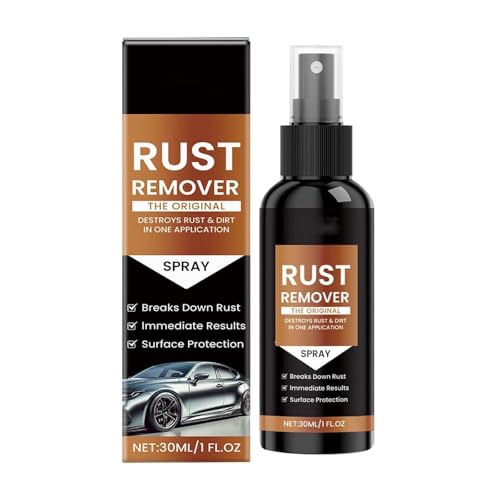 Holibao Spray antirouille, dissolvant de Rouille pour métaux, Anti-Rayures pour Voitures, nettoyant Multi-Surfaces pour Taches de Fer,décontamination du Fer, pour métal, Outils, Voitures (1Pcs)