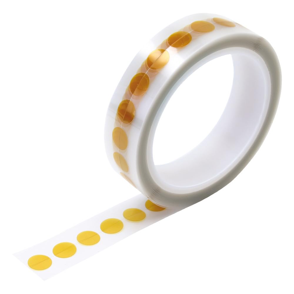 Wetec Kapton Lot de 1000 pastilles adhésives Ø 10 mm 8 mm