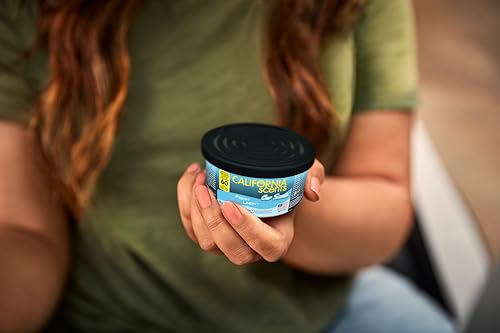 Lufterfrischer Duftdose Auto Zubehör, California Car Scents, Auto Duft, 4 Stück, Fresh Linen – Ansicht 5