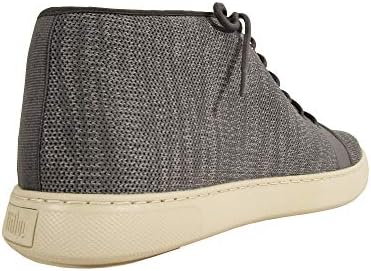 FitFlop Mens Andor High Top Sneaker Shoes, Charcoal, US 10 | Image 2