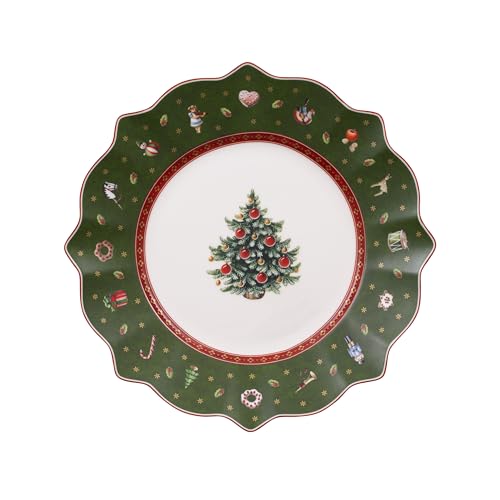 Villeroy & Boch Toy's Delight Grüner Frühstücksteller, 24 cm,...