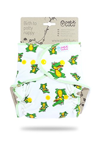 Petit Lulu One Size höschen pañales (4  15 kg) Botones de presión