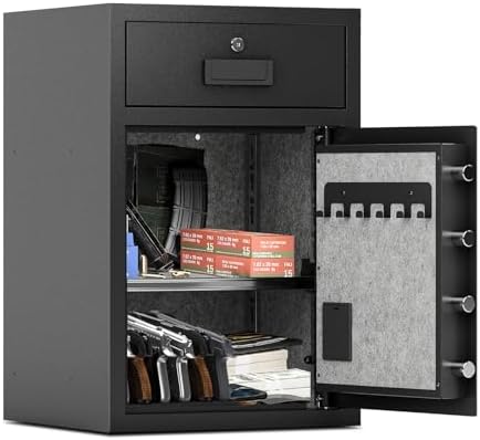 5.1 Cuft Fireproof Safe Box for Home,Large Home Safe Fireproof Wa...