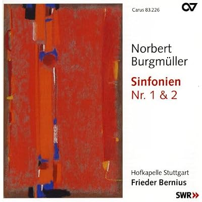 Burgm&uuml;ller: Symphonies No. 1 & 2